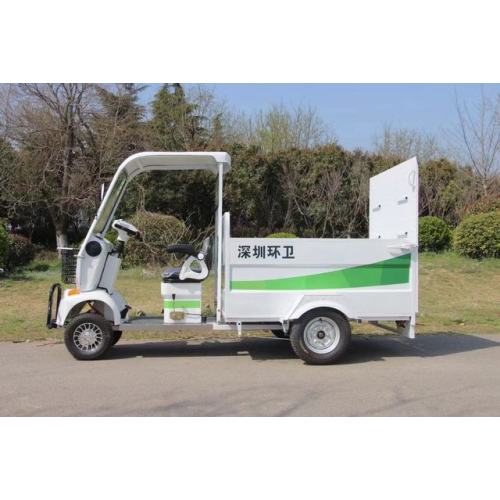 Four Wheel Electric Garbage Transport Truck