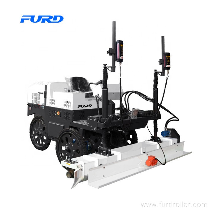 Concrete Screed Machines with Leica Laser System