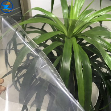 High clear PLA rigid films for face shield