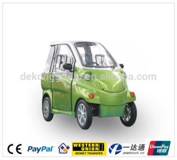 EEC approved 2 seats mini electric car