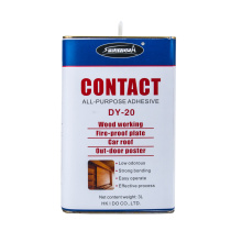 Sprayidea DY-20 Tableros decorativos adhesivos de policloropreno de contacto Pegamento de metal resistente al calor