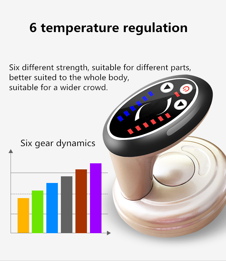 Multifunctional electric meridian physiotherapy instrument scraping cupping massage instrument