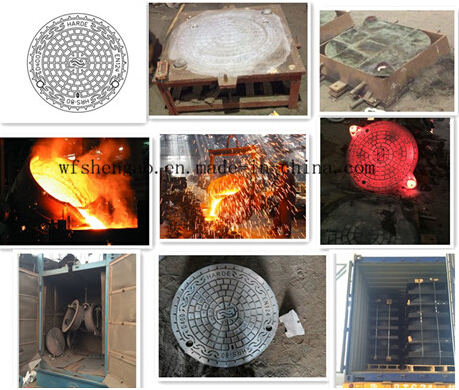 Heavy Duty Ductile Iron Locking Manhole Cover D400