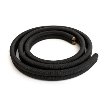 Black or White PE Insulation Copper Pipe Split Air Conditioner Copper Pair Coil