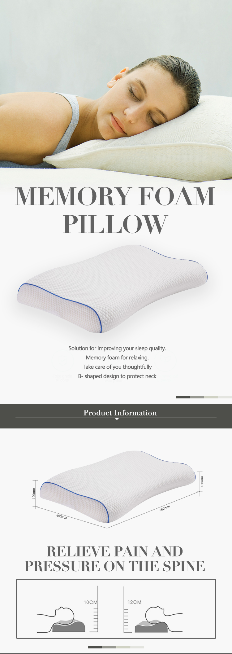 SPONDUCT High Quality Aloe Vera Pillow,Anti Aging Pillow,Butterfly Pillow