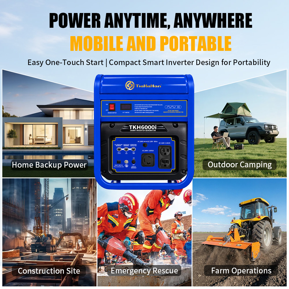 TKH-6000i 60HZ Inverter Generator(6)