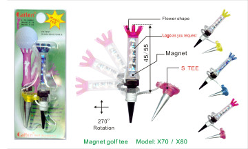 Manget golf tee