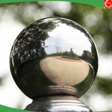 gazing stainless steel sphere / 304 hollow steel ball