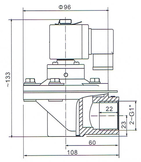 DMF-Z-25 Pulse Jet Valve