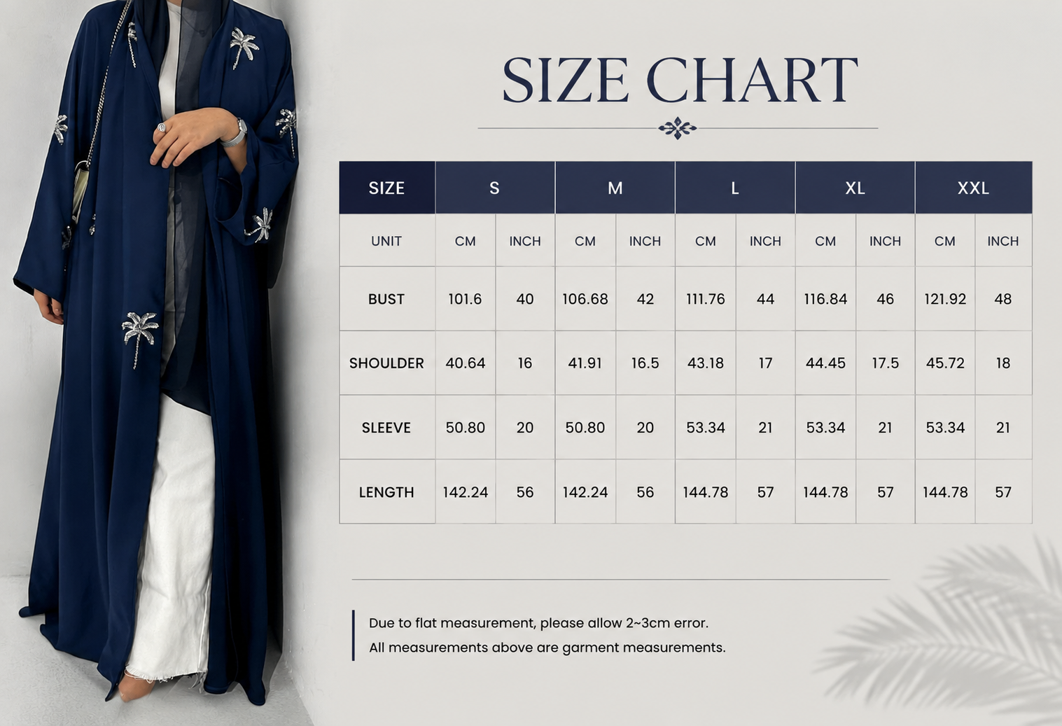 ژاکت کش باف پشمی باز با پولک دوزی Sequin Embroidered Open Abaya Cardigan