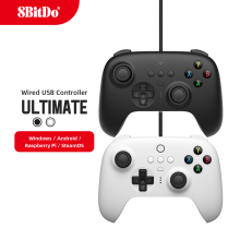 8BitDo Ultimate Wired Controller for PC Windows 10, Android, Raspberry Pi, and Switch