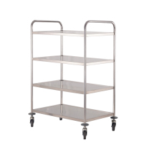 Hotel Kitchen Equipment Stainless Steel Food Cart Trolley