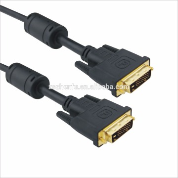 Gold Plated DVI male to DVI male Cable for Digital Video Monitor