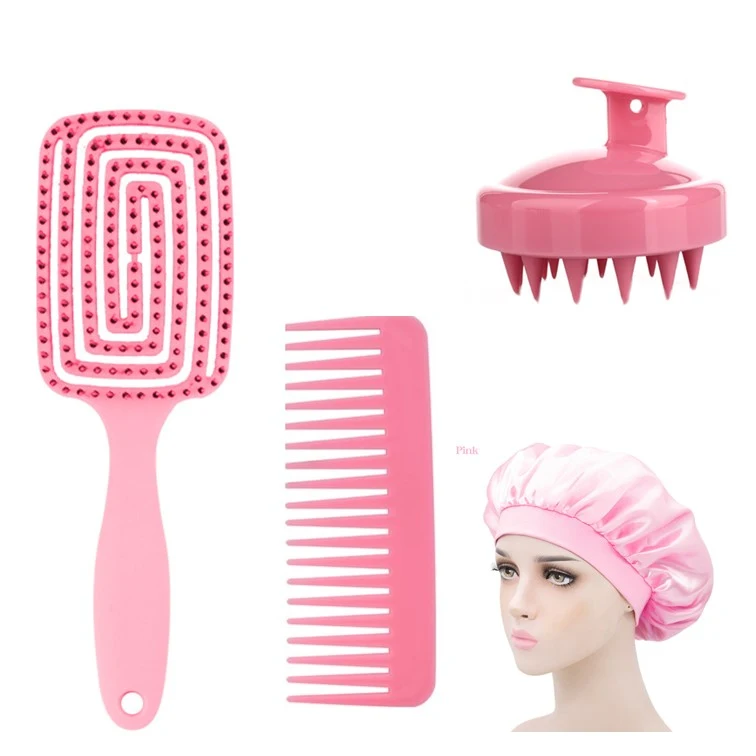 Portable Home Usage Shampoo Hair Brush