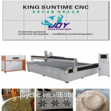 JOY 1313 water jet cutting 4 Axis : mainly for Spelling a flower