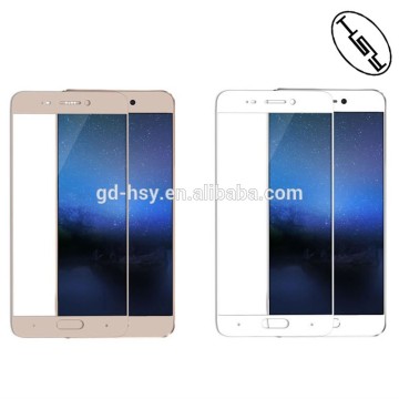 HUYSHE Tempered Glass Film for Xiaomi Mi5 2.5D Full Cover Silk Printed Color Glass Screen Protector for Mobile Xiaomi Mi 5