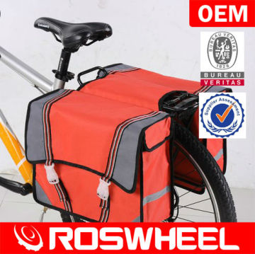 Double rear pannier bag
