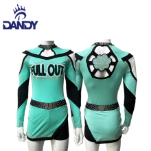 Custom Red Cheerleading Uniform