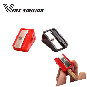 Fox Smiling Billiard Snooker Cues Tip Sharpener Tools Black/Red Colors Billiard Accessories