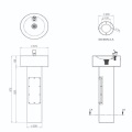 Air mancur minum air stainless steel stainless steel