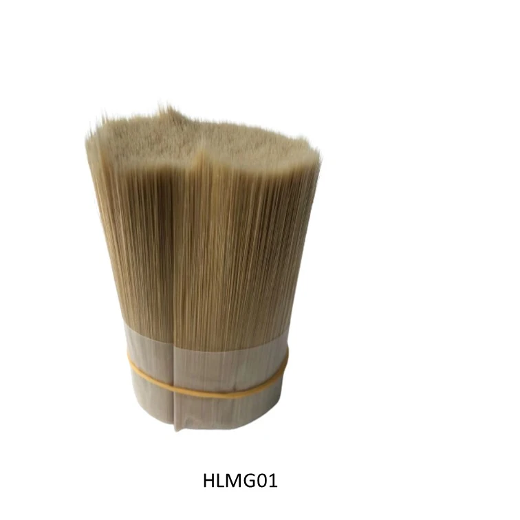 Natural White Bristle Color Imitated Bristle Filament Paint Brush Filament Monofilament