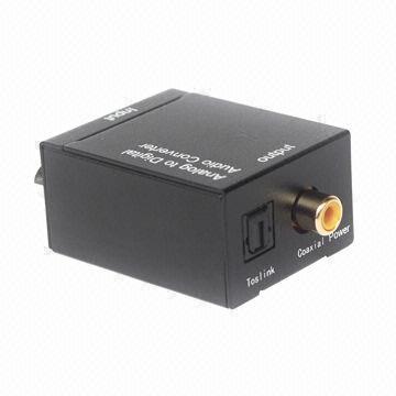 Analog to Digital Audio Converter, Supports Uncompressed 2-channel LPCM Digital Audio Signal Output