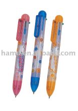 Mini plastic 4 color ballpen