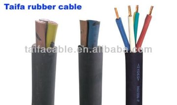 submersible rubber cable pump cable