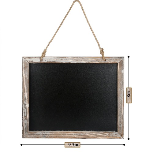 Framed hanging Chalkboard 3.8*9.5``Decorative Chalk Board