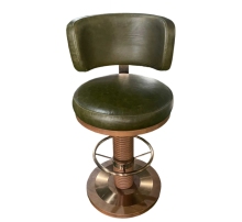 Wooden Counter Chairs Kitchen Bar Stool with Backs