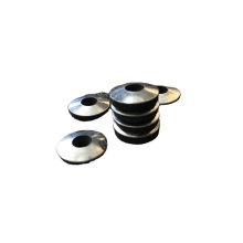Black EPDM adhesive washers for roof screws