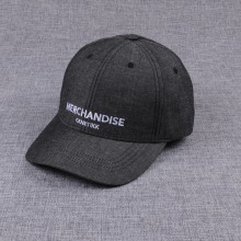 new custom embroidered logo denim baseball hat for sale