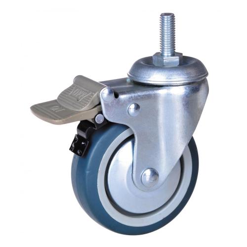 4 tums TPR Swivel Caster