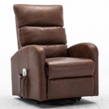 Wholesale Modern Adjustable Leather 6 Point Vibration Lift KD Recliner Chair