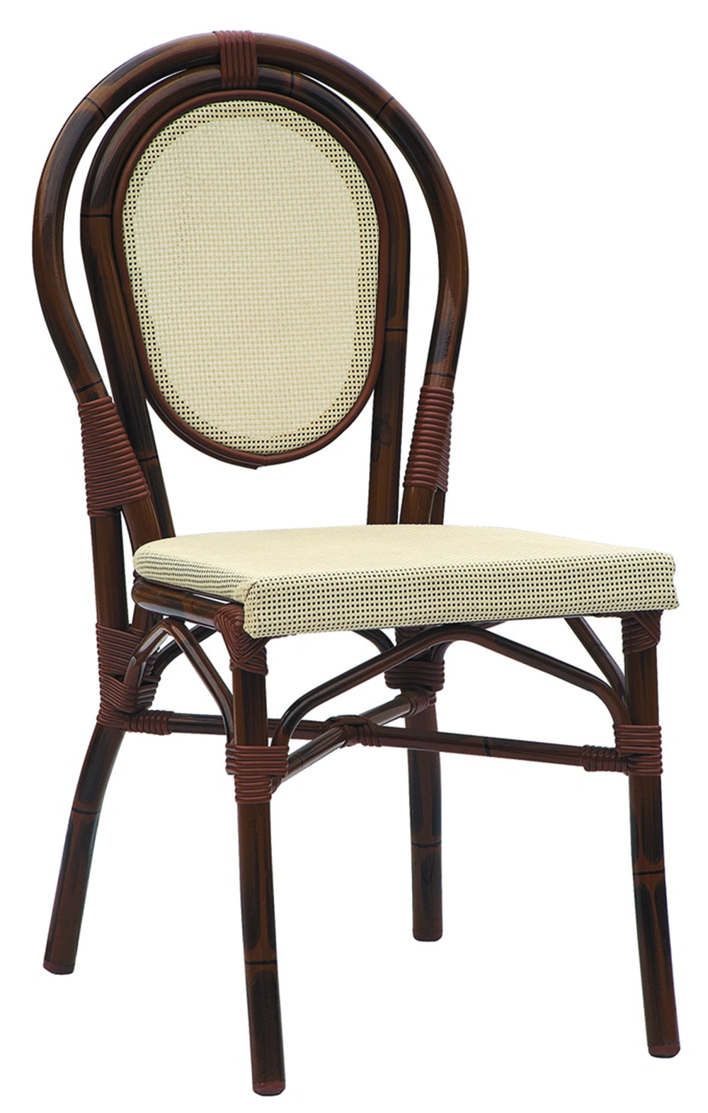 Antique Look Modern Design Special Coffee Shop Furniture Small Size Bistro Chair