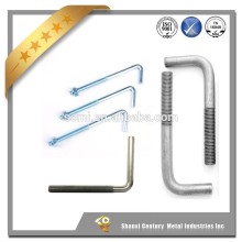 DIN standard bent l anchor bolt