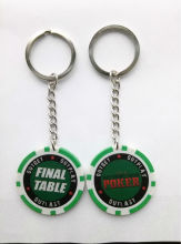 poker chip wholesale custom keychains