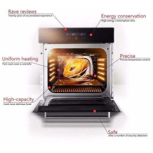 Gamma di gas indipendente di cibo da forno da cucina alimentare