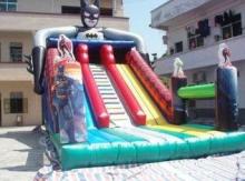 Inflatble Slide / inflatable superman slide 0.55mm PVC Tarp