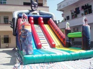 Inflatble Slide / inflatable superman slide 0.55mm PVC Tarp