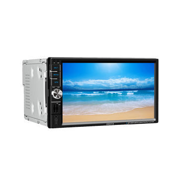 Double-DIN car audio GPS player