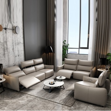 Modern Leather Electric Sofas: MOYI Home Designer Collection