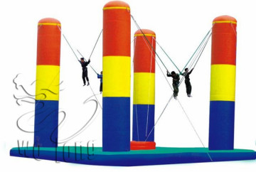 custom exciting inflatable sports game, commercial Four Pillars Bungee