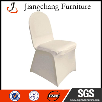 100% Polyester Cheap Wedding Stretch Used Banquet Chair Covers JC-YT155