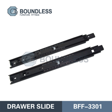 35mm Width Full Extension Ball Bearing drawer slide Telescopic rail