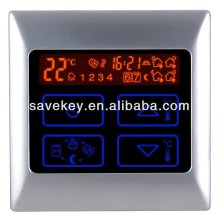 glass touch panel digital thermostat/under floor heating