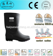 Shining PVC Nitrile Rubber Gumboots/PVC Knee High Safety Boots