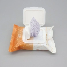 Dual Side Exfoliating DOT Facial Cleaning Wet Wipes