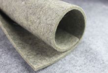 Soft Grey 5mm Wool Felt Sheet, 100% Pure Wool Felt For Industrial
