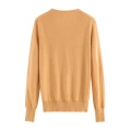 Orange Ladies Sweater Custom Wholesale